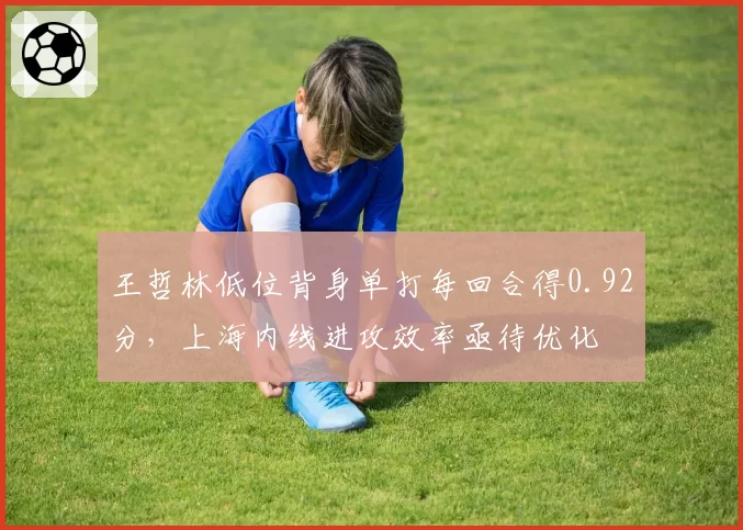 王哲林低位背身单打每回合得0.92分,上海内线进攻效率亟待优化